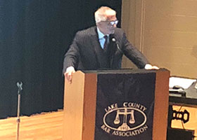 October 4th's Lake County Bar Association GAL training seminar, at which I was a speaker.